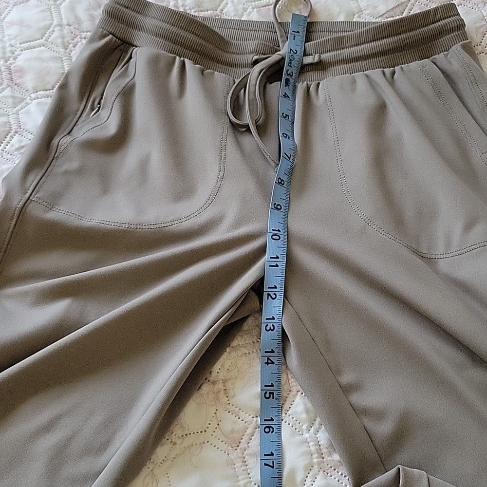 Rachel Zoe Taupe Drawstring Jogger Pants - Picture 6 of 10